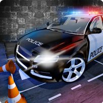 ملصق اللعبة Police Car Parking Mania Car Driving Games