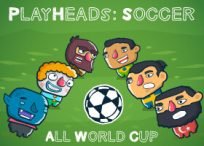 poster of PlayHeads Soccer AllWorld Cup game