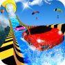 poster of Water Slide Car Racing adventure 2020 game