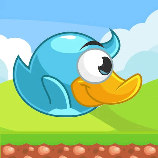 poster of Play Baby Bird flies in the Sky Game Online 2024 game