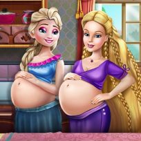 poster of Happy Princesses Pregnant Bffs game