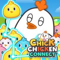 ملصق اللعبة CHICK CHICKEN CONNECT