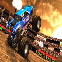 poster of Monster Truck Dessert Racing Game 3D 2019 game