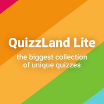 ملصق اللعبة Quizzland trivia game. Lite version