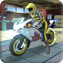 ملصق اللعبة Motorbike Simulator Stunt Racing