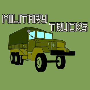 ملصق اللعبة Military Trucks Coloring