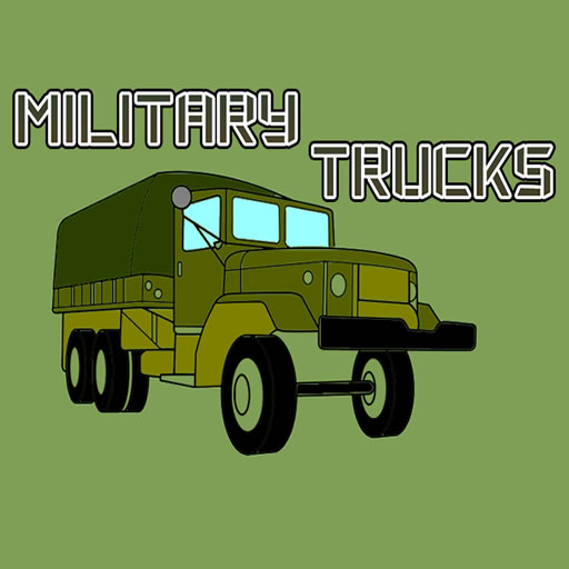 poster of Play Military Trucks Coloring Game Online 2024 game
