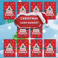 poster of Christmas Card Memory game