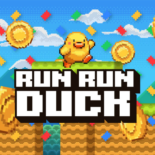 poster of Play Run Run Duck Game Online 2024 game