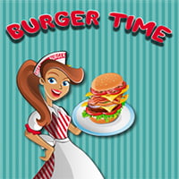 ملصق اللعبة Burger Time Game