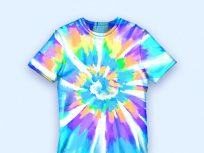 ملصق اللعبة Tie Dye