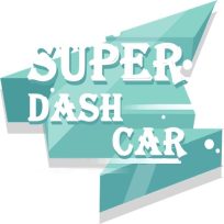 ملصق اللعبة Super Dash Car