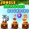 poster of Jungle Balloons Rounding game