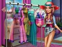 poster of Tris Beachwear Dolly Dress Up H5 game