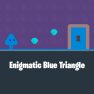 poster of Enigmatic Blue Triangle game