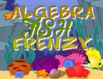 ملصق اللعبة Algebraic Fish Frenzy