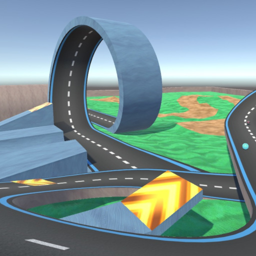 poster of Play Powerslide Kart Simulator Game Online 2024 game