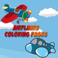 ملصق اللعبة Airplanes Coloring Pages