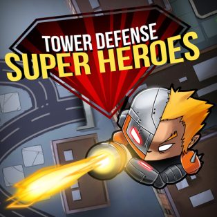 ملصق اللعبة Tower Defense Super Heroes