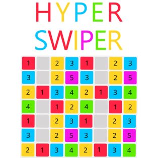 ملصق اللعبة Hyper Swiper