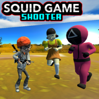 ملصق اللعبة Squid Game Shooter