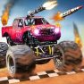 poster of Monster Truck vs Zombie Death Shooting Game game