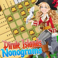 ملصق اللعبة Pirate Islands Nonograms