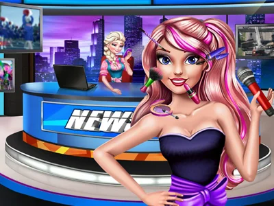 poster of Play Breaking News With Ellie! Game Online 2024 game