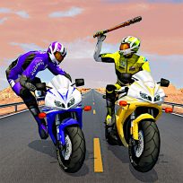 ملصق اللعبة Biker Battle 3D