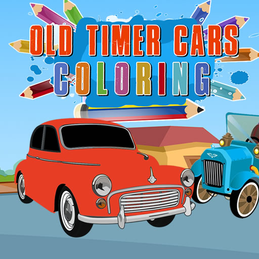 poster of Play Old Timer Cars Coloring Game Online 2024 game