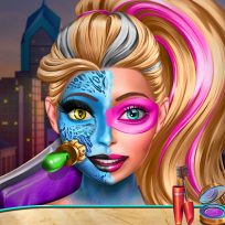 poster of Super Doll Makeup Transform game