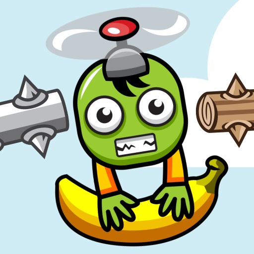 poster of Play Banana Copter Swing Game Online 2024 game