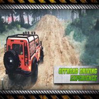 poster of Offroad Crazy Luxury Prado Simulation Game 3D game