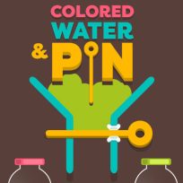 ملصق اللعبة Colored Water & Pin