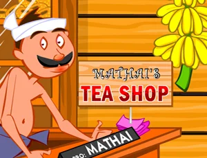 poster of Play Mathai's Tea Shop Game Online 2024 game