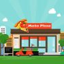 poster of Moto Pizza game