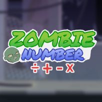 ملصق اللعبة Zombie Number