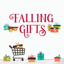 ملصق اللعبة Falling Gifts