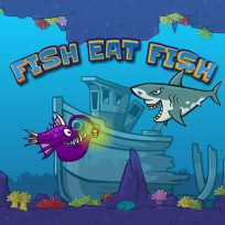 ملصق اللعبة Fish Eat Fish