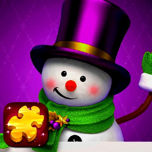 poster of Play Christmas Jigsaw Challenge Game Online 2024 game