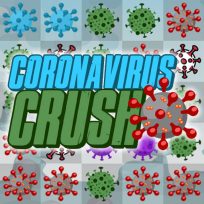 ملصق اللعبة Coronavirus Crush