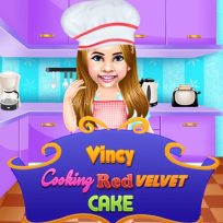 ملصق اللعبة Vincy Cooking Red Velvet Cake