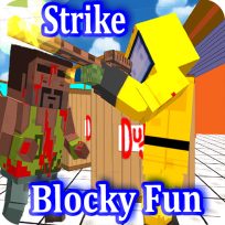 ملصق اللعبة Combat Blocky Strike Multiplayer