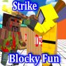 poster of Combat Blocky Strike Multiplayer game