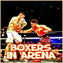 ملصق اللعبة Boxers in Arena