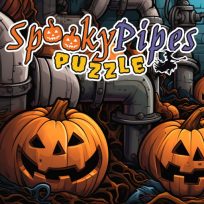 poster of Spooky Pipes Puzzle game