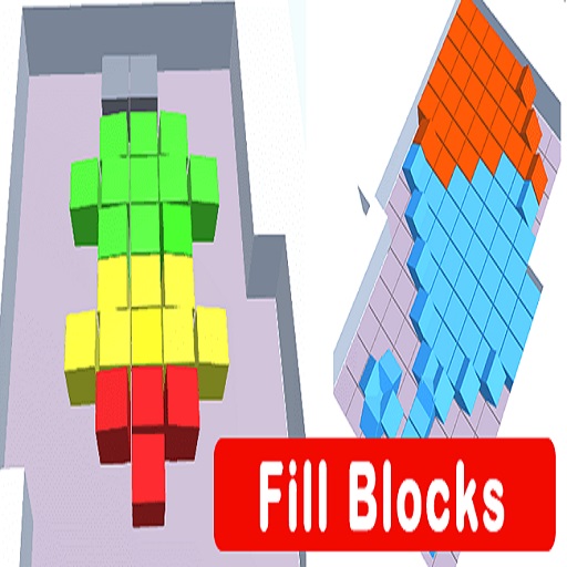 poster of Play Fill cubes : Trending Hyper Casual Game Game Online 2024 game