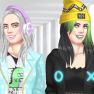 poster of Billie Eilish Makeover game