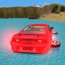 poster of Water Car Surfing 3D game