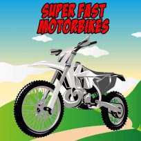 ملصق اللعبة Super Fast Motorbikes Jigsaw